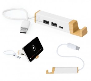 Hub USB i USB z kartoników po mleku