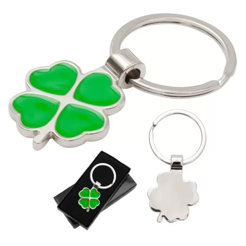 Brelok metalowy Clover Luck