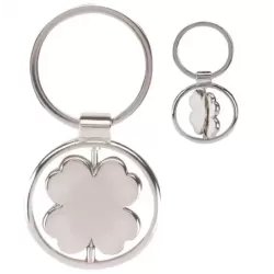 Brelok metalowy CLOVER LEAF
