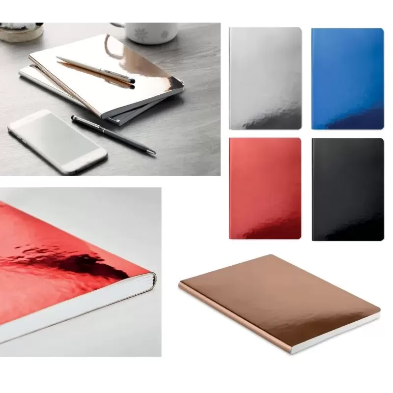 Notatnik A5 błyszczący