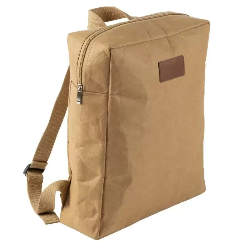 Plecak z laminowanego papieru