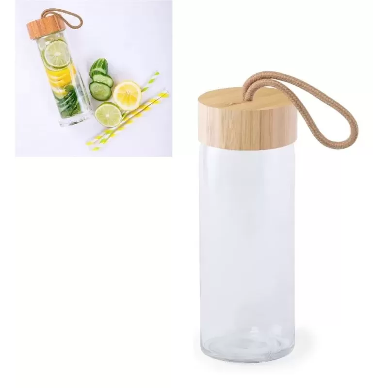 Butelka sportowa szklana 420 ml