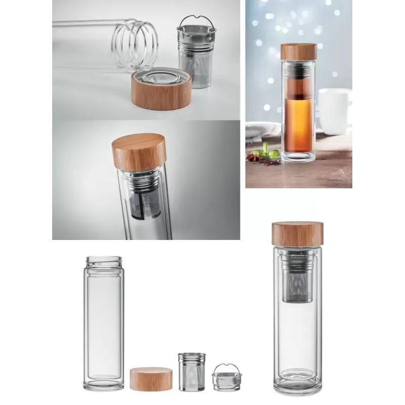 Butelka szklana BATUMI GLASS 420 ml