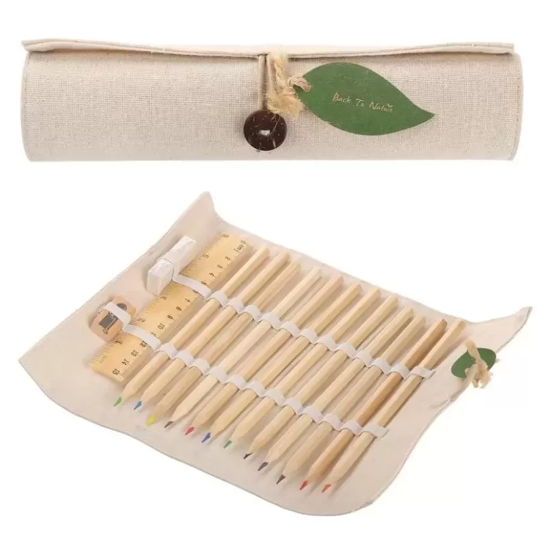 Piórnik z przyborami