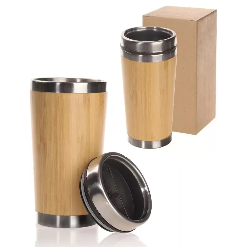 Kubek termiczny bambusowy 500 ml