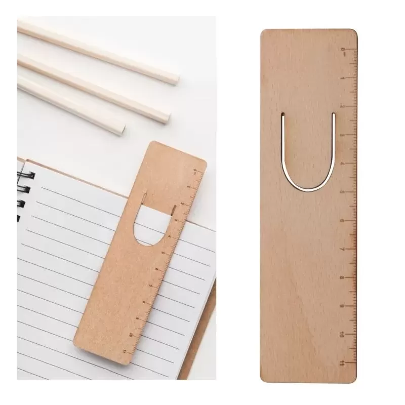 Linijka drewniana 11cm / zakładka