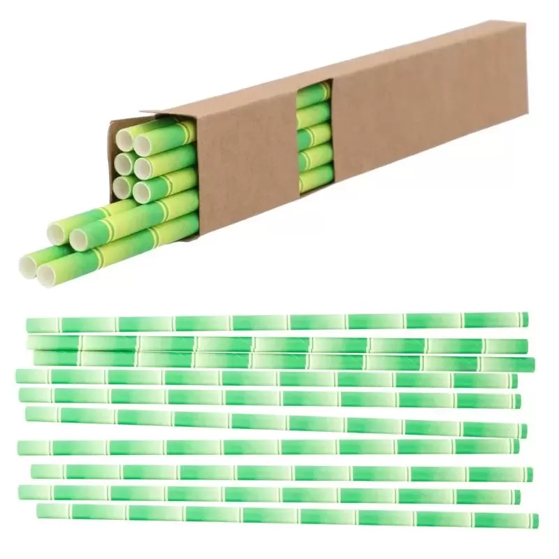 Słomka papierowa 10 szt.