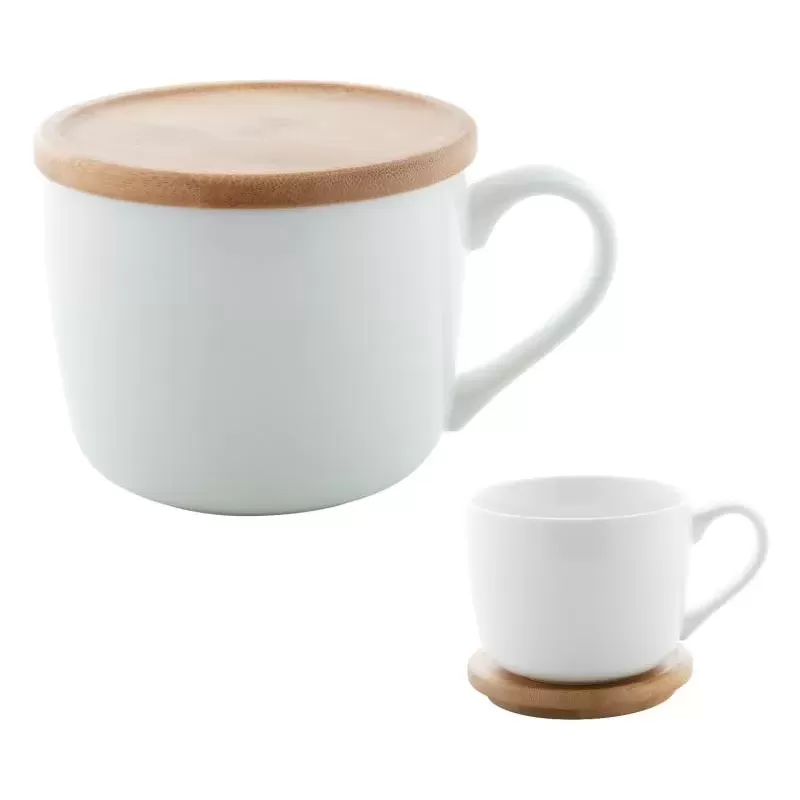 Kubek Athena 400 m bambus