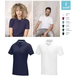 Koszulka polo organiczna Graphite