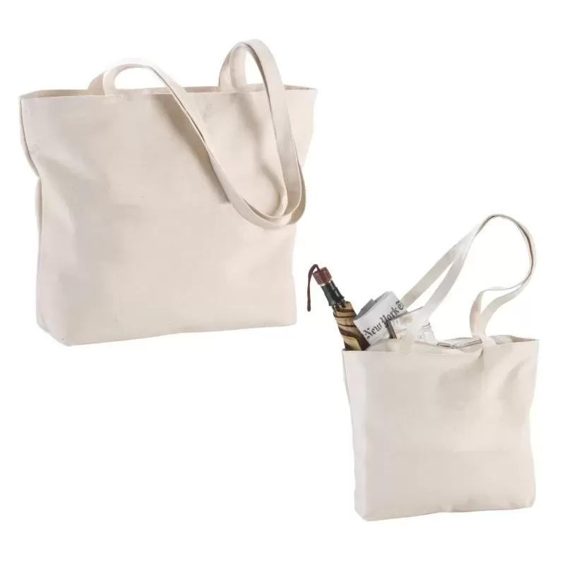 Torba bawełniana 320 g/m2 zapinana