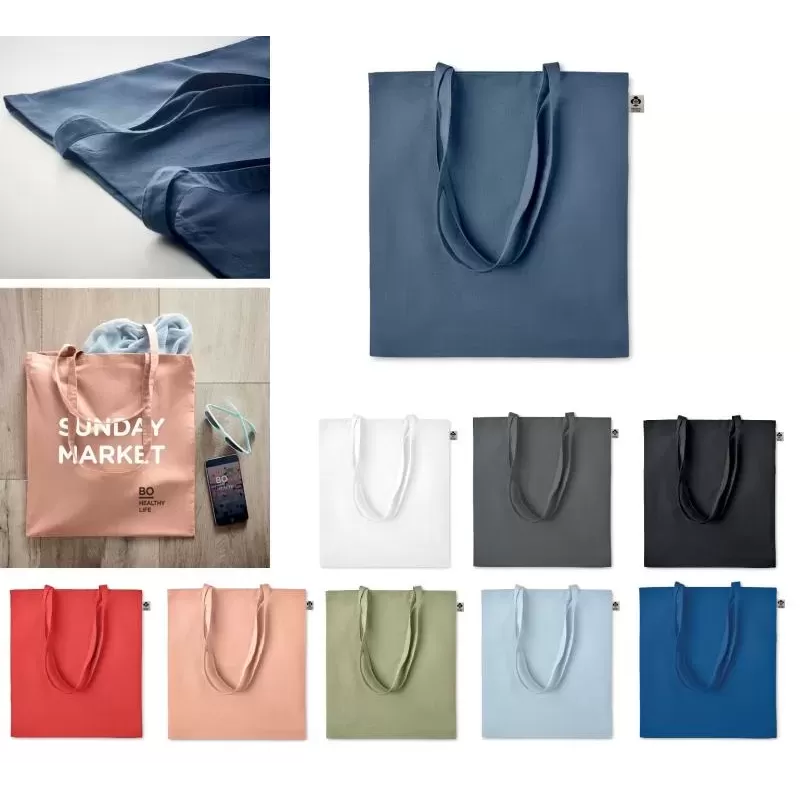 Torba z bawełny org. ZIMDE COLOUR