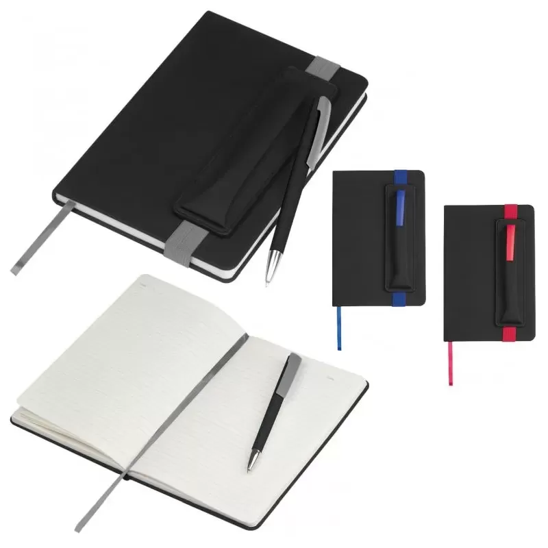 Notes A5 z długopisem w etui