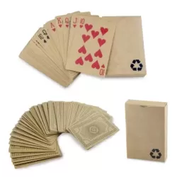 Karty do gry z papieru z recyklingu