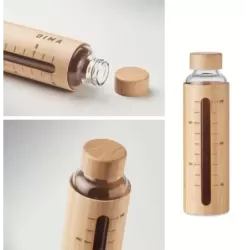 Butelka szklana, motywacyjna 600 ml SHAUMAR