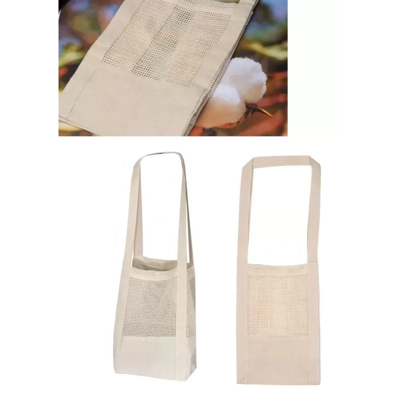 Torba bawełniana z siateczką