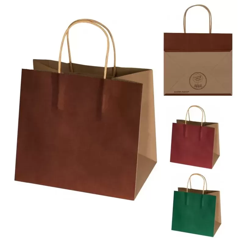 Torba z papieru z recyklingu 120g/m²