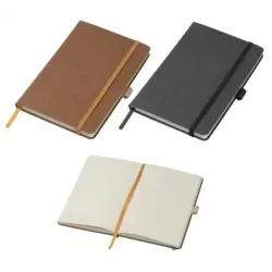 Notes A5 ze skóry z recyklingu