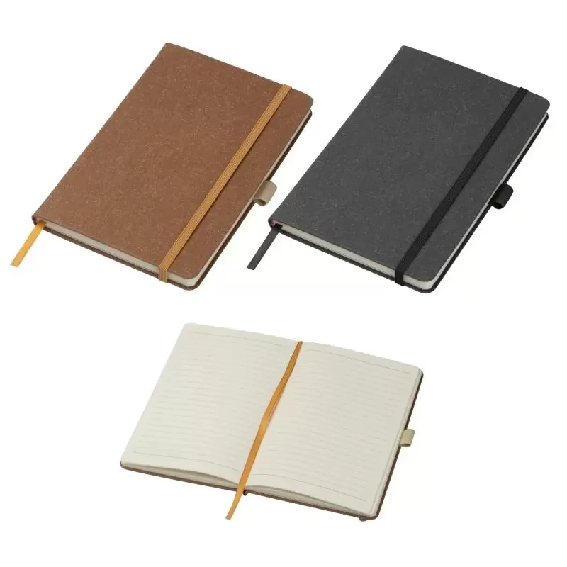 Notes A5 ze skóry z recyklingu