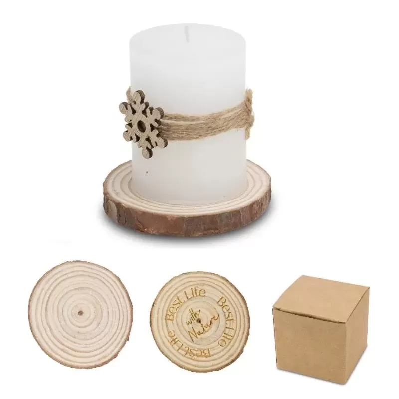 Świeczka z dekoracją Matera