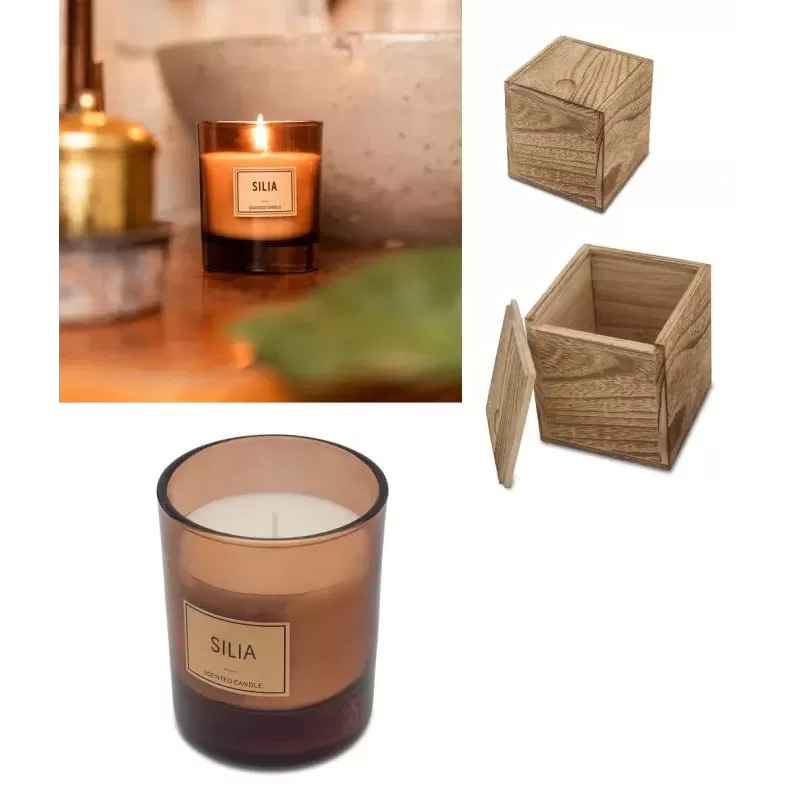 Świeczka w pudełku Silia