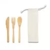 Sztućce bambusowe