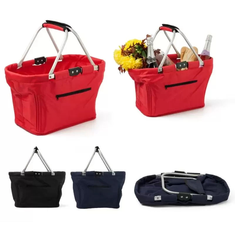 Kosz na zakupy i piknik