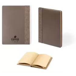 Notes A5 z łusek kawowych