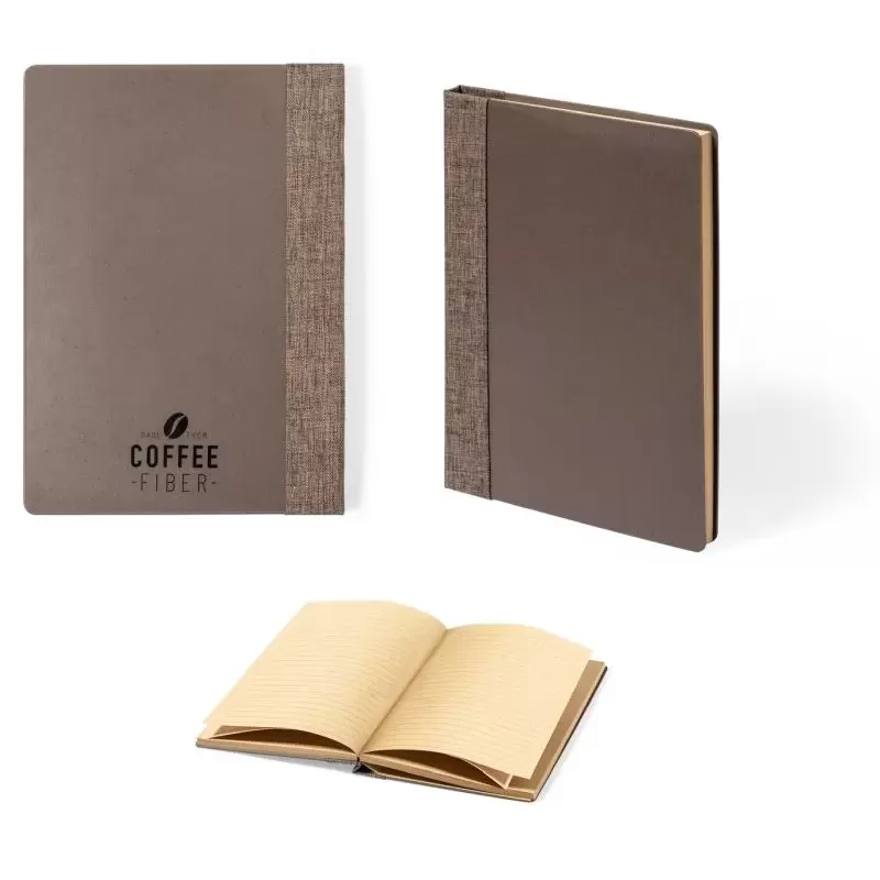 Notes A5 z łusek kawowych