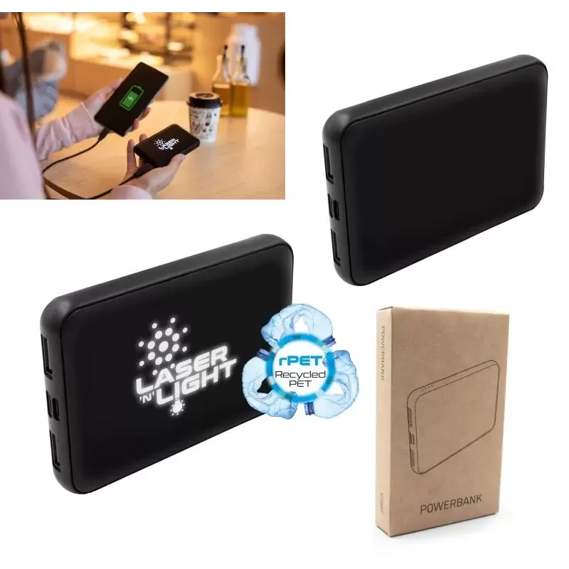 Power bank 5000 mAh RPET | Suzanne