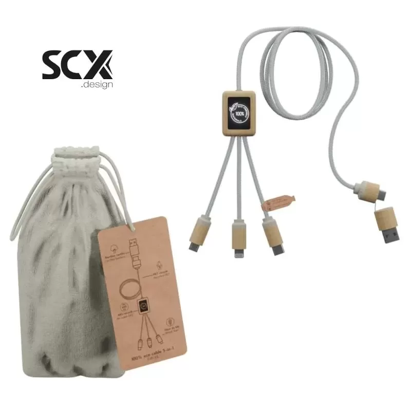 Kabel do ładowania 5w1 SCX.design