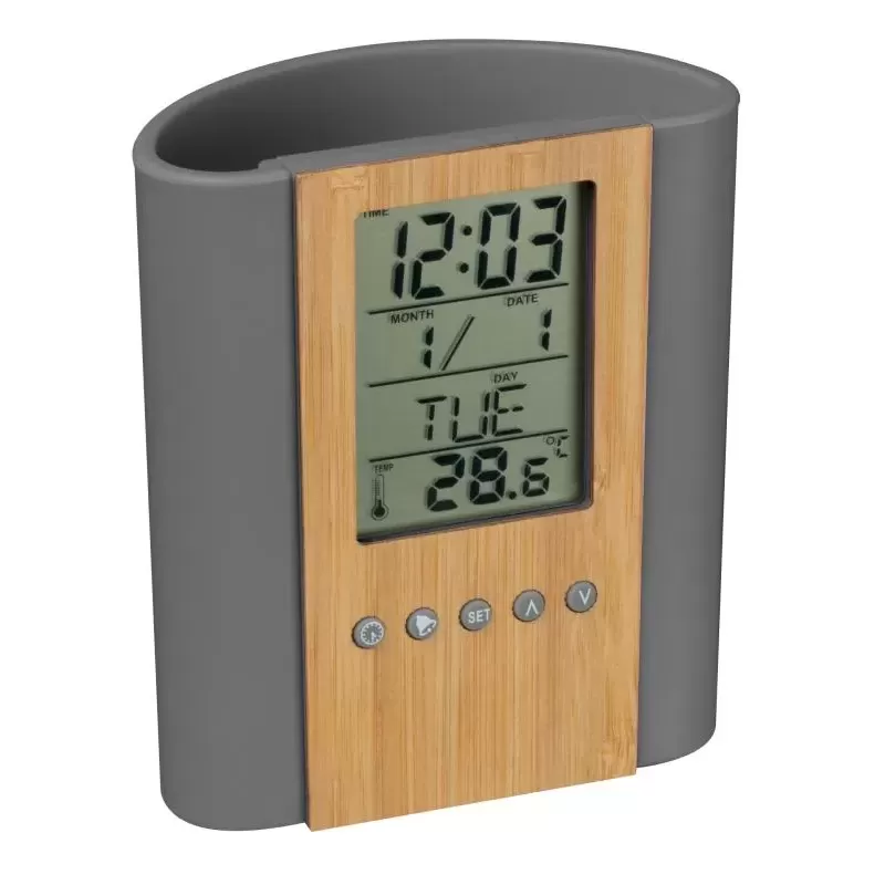 Pojemnik na długopisy z bambusem