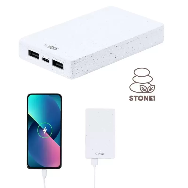 Power bank 5000 mAh z kamienia