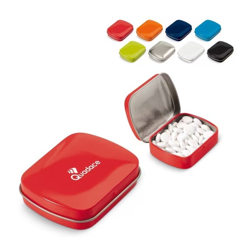 Miętówki w metalowym pudełku