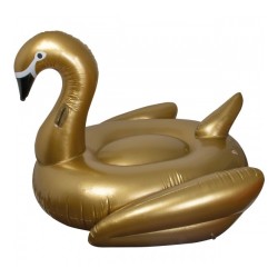 Dmuchany materac - łabędź