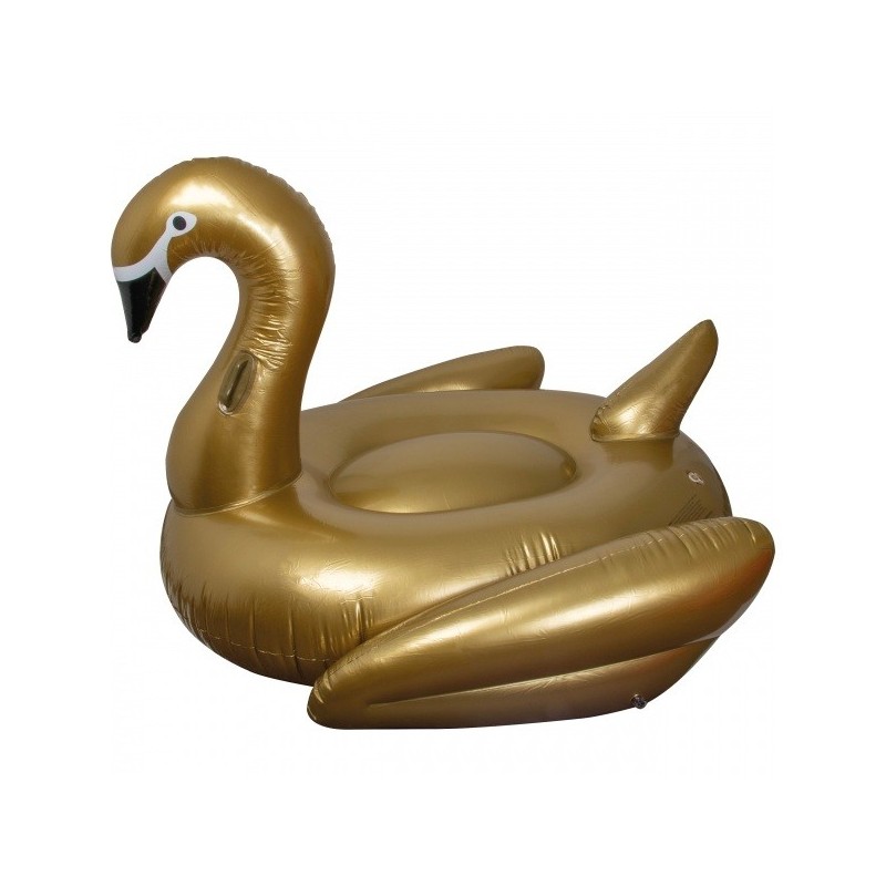 Dmuchany materac - łabędź