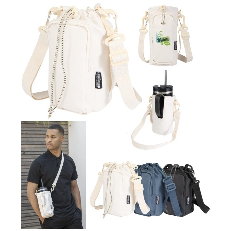 Torba na ramię Trip Aware™ z recyklingu, 2L