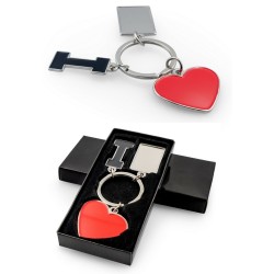 Brelok do kluczy "I love ..."