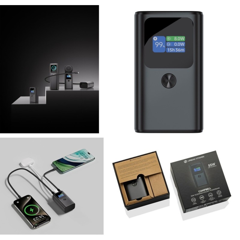 Power bank 10.000 mAh Urban Vitamin Campbell