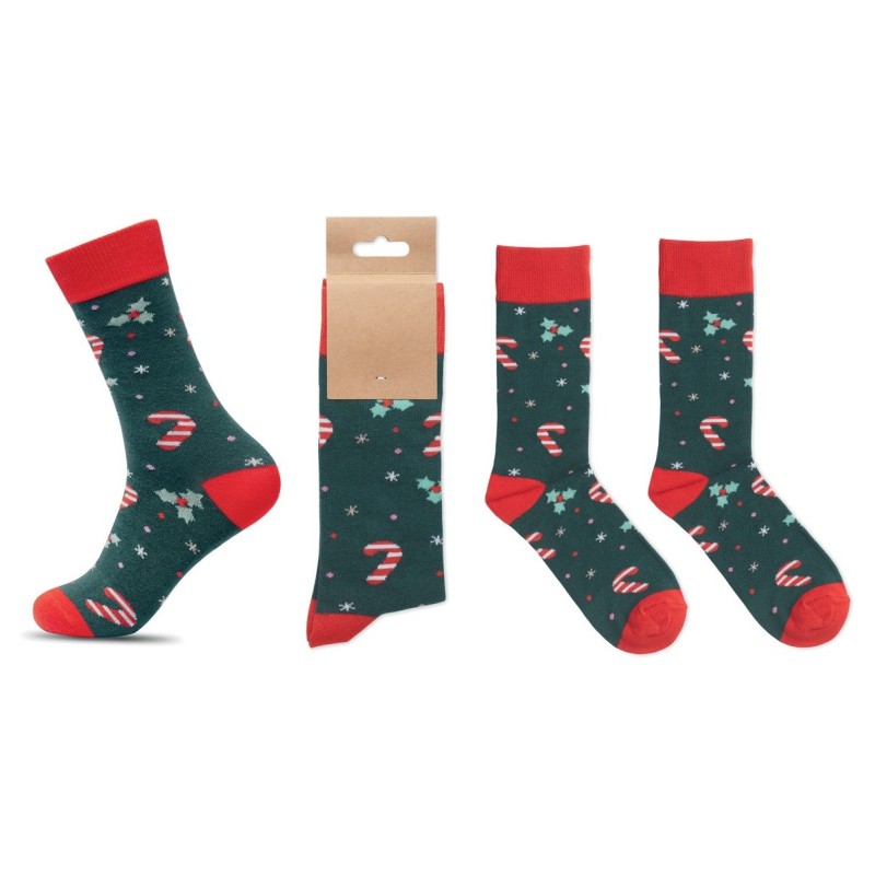 Skarpetki ze wzorem świątecznym SOC