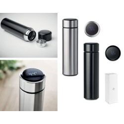 Butelka termiczna POLE z termometrem LED