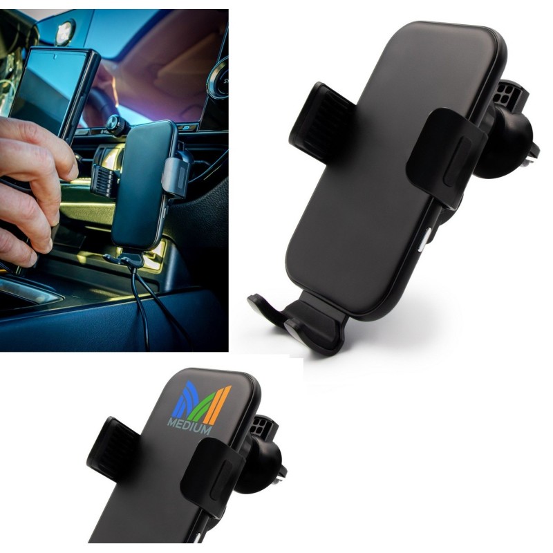 Uchwyt do telefonu, ładowarka bezprzewodowa 15W Skyler