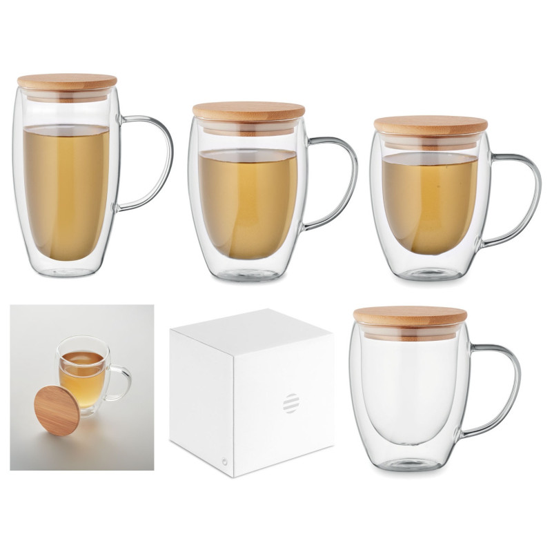 Szklanka z dwuwarstwowego szkła TEROL