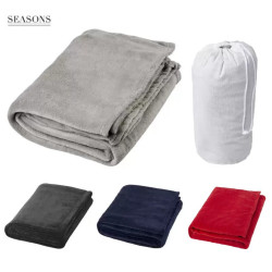 Koc SEASONS z miękkiego polaru Bay