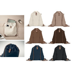 Worek z bawełny z recyklingu 220 gr/m² PANDA BAG