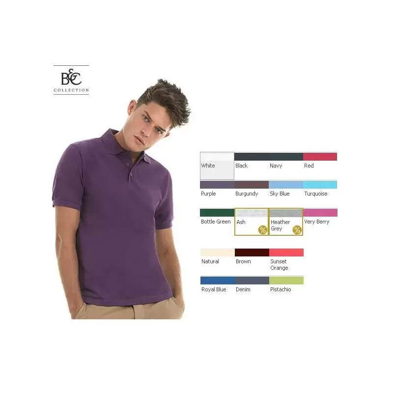 Koszulka Polo Heavymill B&C