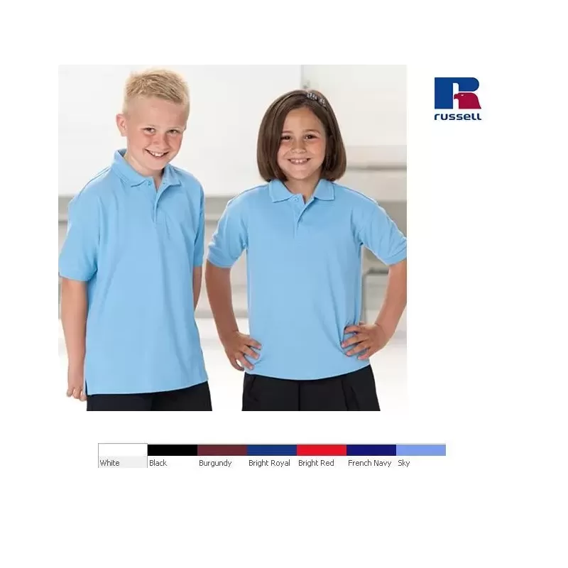 Koszulka dziecięca Polo Russell